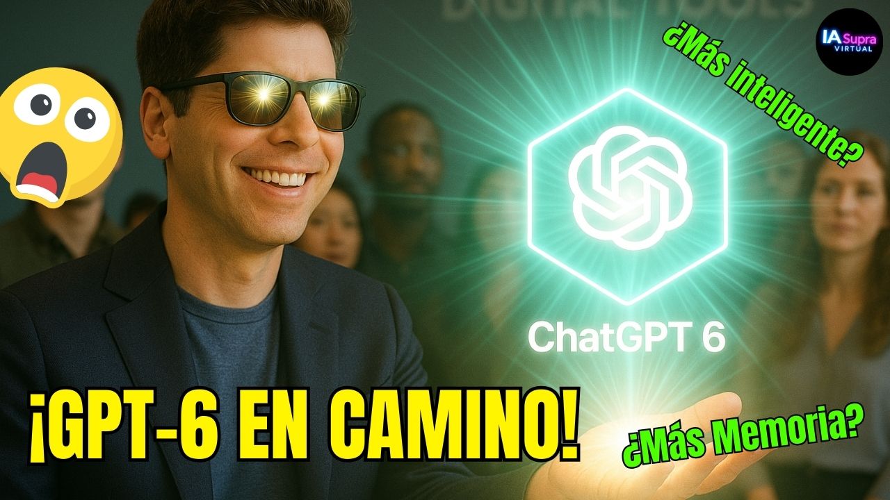 ¡OpenAI No Pierde Tiempo: GPT-6 en Camino! | IA SUPRA VIRTUAL | 27 de Agosto ¡OpenAI No Pierde Tiempo: GPT-6 en Camino! | IA SUPRA VIRTUAL | 27 de Agosto
